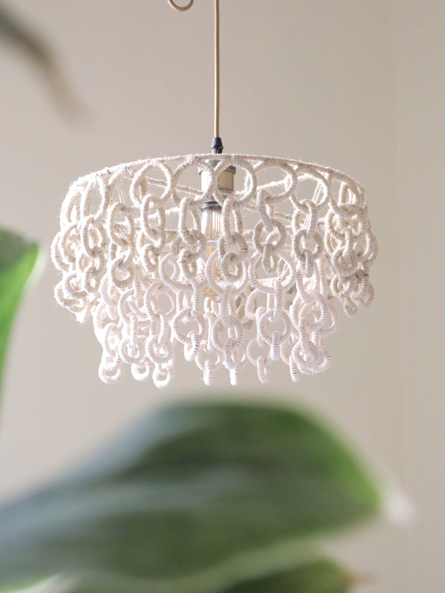Boho Rope Link Lampshade | FIKA