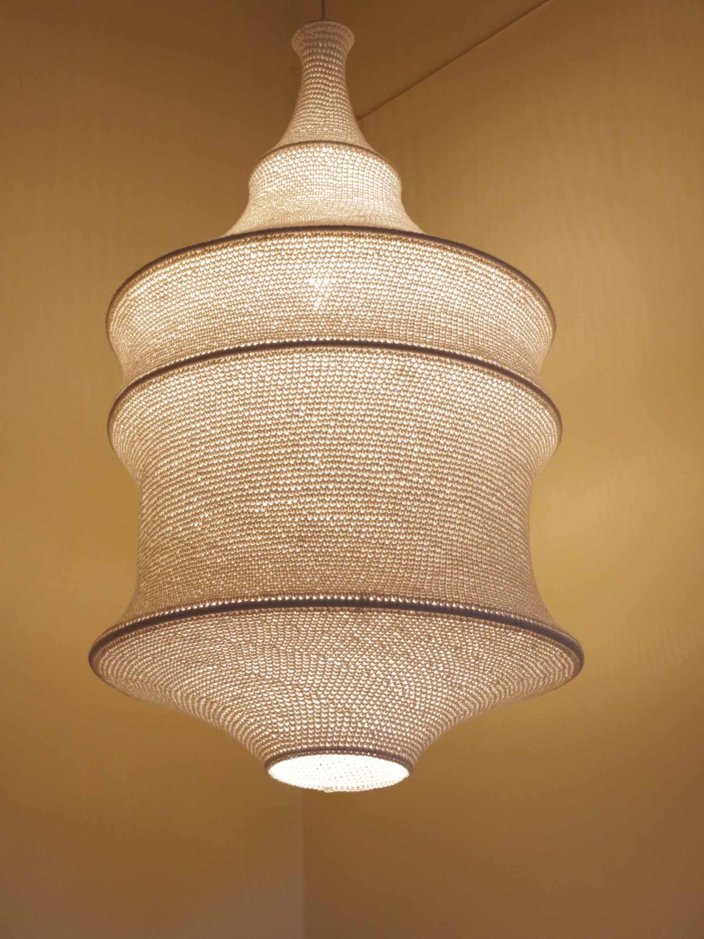 Crochet Light Fixture | HALA