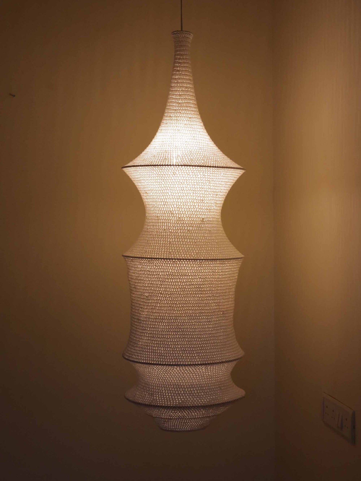 Crochet Light Fixture | HEBA