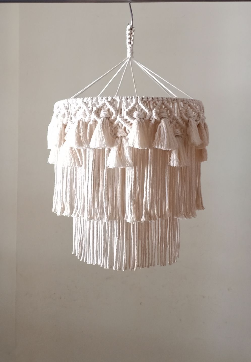 Boho Macrame Fringe Chandelier | ASRA