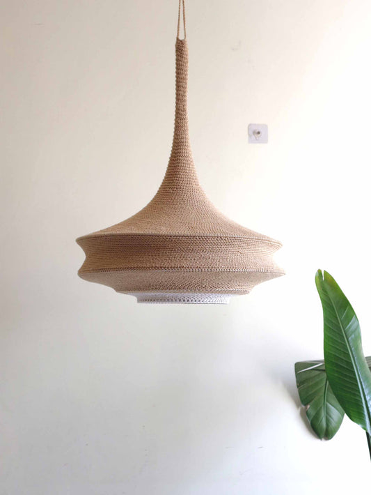 Modern Crochet Pendant Light |  ZURI