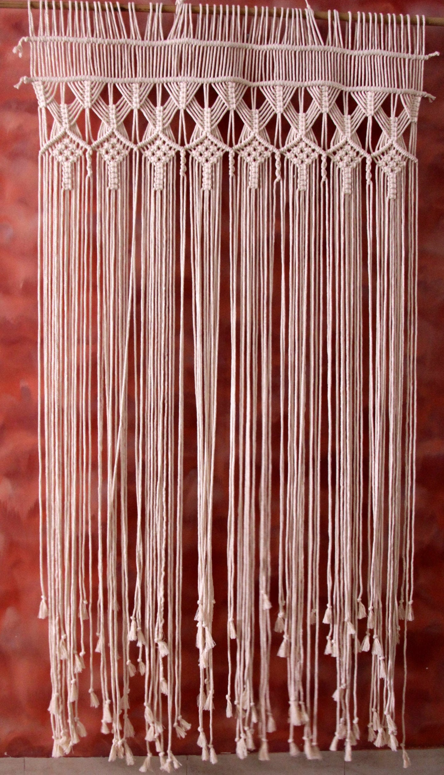 Boho Macrame Curtain