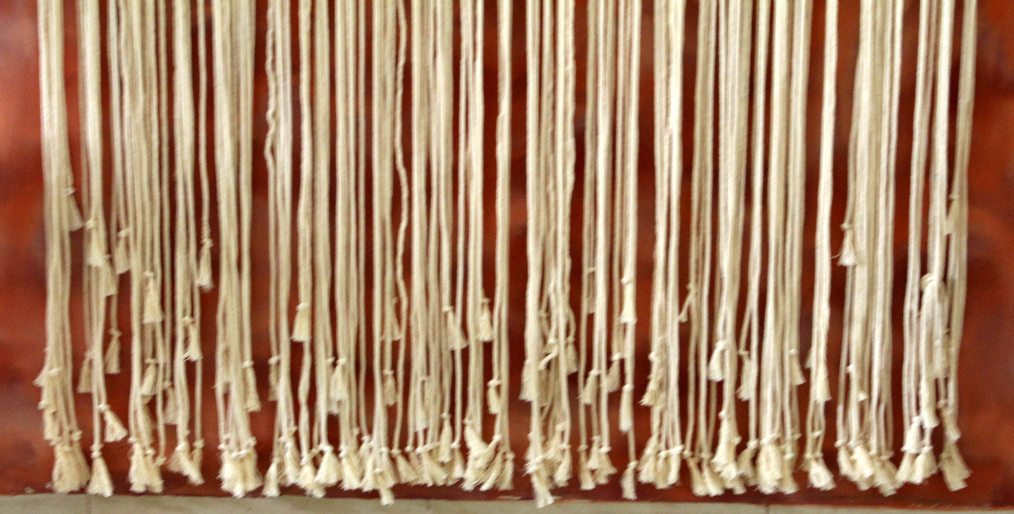 Boho Macrame Curtain | F E Y R E