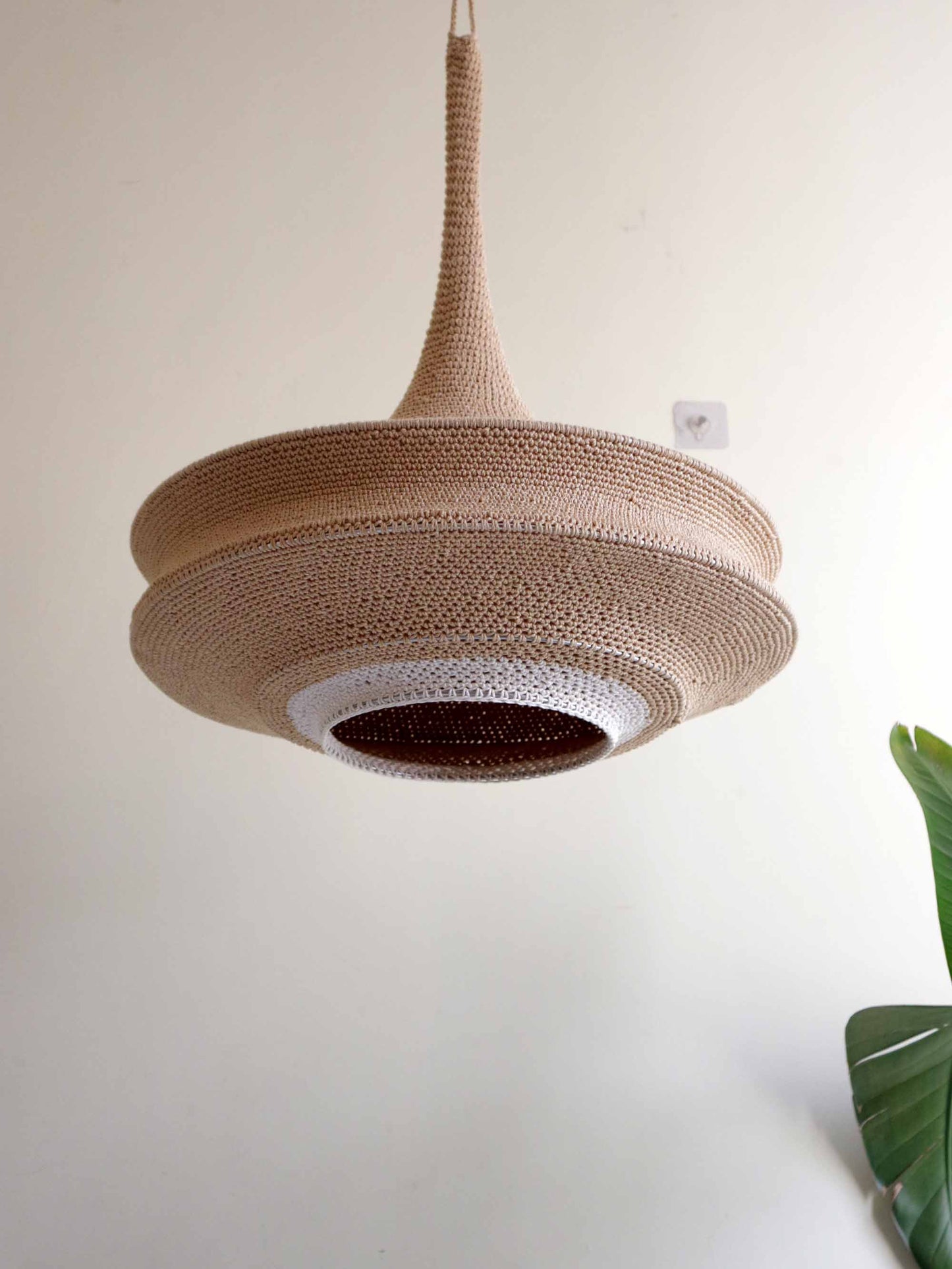 Modern Crochet Pendant Light |  ZURI