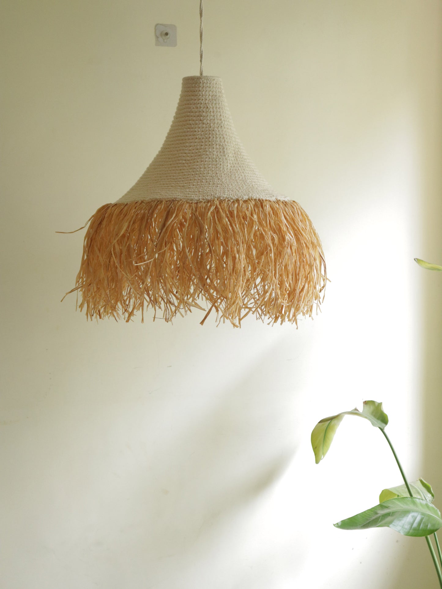 Rustic Crochet Lampshade |  U M A Y