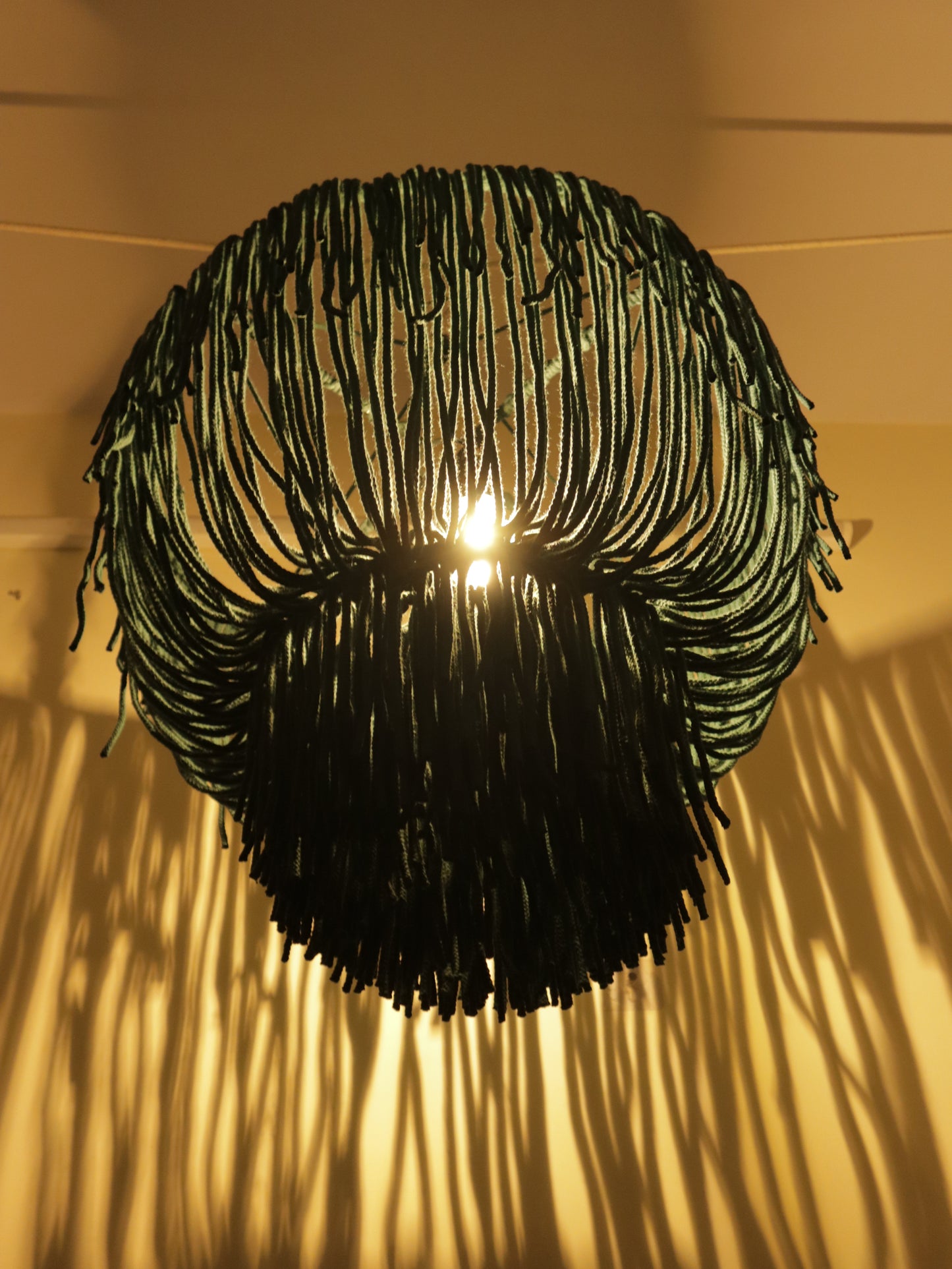 Boho Macrame Fringe Chandelier | TAMARA