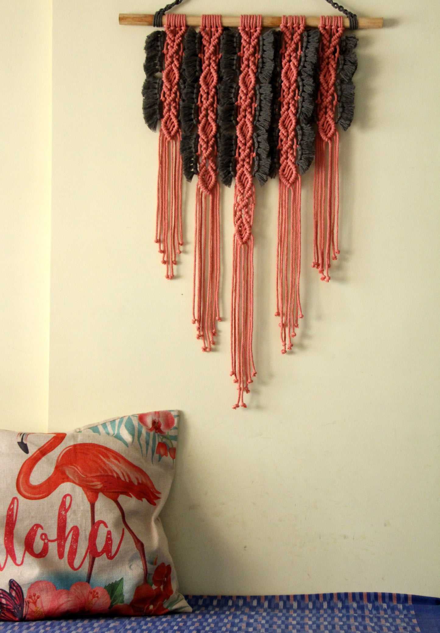 Macrame Wall Hanging | F R I E Z E Series | Modern Macrame Wall Decor | Handwoven Wall Tapestry | Boho Wall Hanging